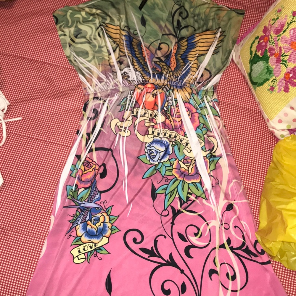 Printed dress